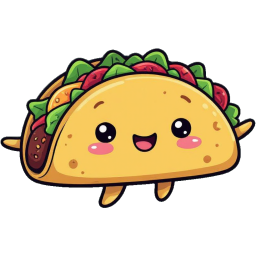 Taco sticker